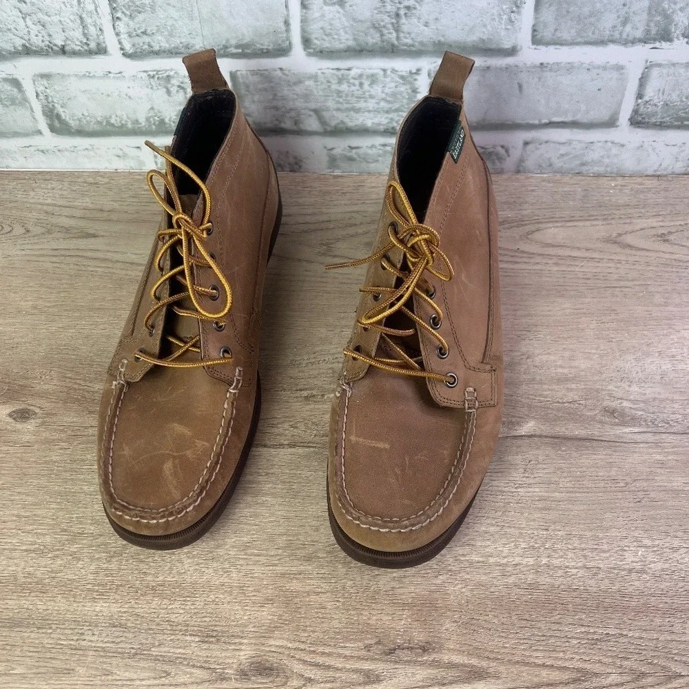Eastland Seneca Camp Moc Chukka Boots Brown Leather‎ Size 10.5